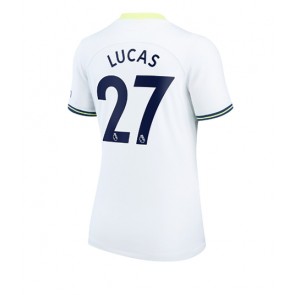 Tottenham Hotspur Lucas Moura #27 kläder Kvinnor 2022-23 Hemmatröja Kortärmad